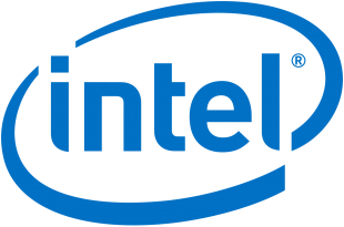 Intel brand logo 02 Sticker Heat Transfer