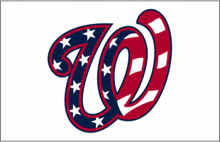 Washington Nationals 2017-Pres Jersey Logo Sticker Heat Transfer