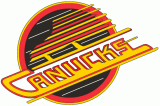 Vancouver Canucks 1992 93-1996 97 Primary Logo Sticker Heat Transfer
