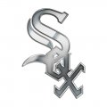 Chicago White Sox Silver Logo Sticker Heat Transfer