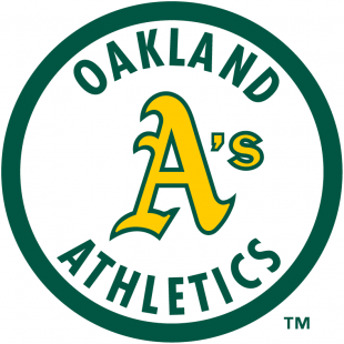 Oakland Athletics 1982-1992 Primary Logo Sticker Heat Transfer