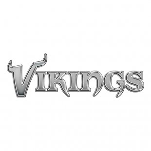 Minnesota Vikings Silver Logo Sticker Heat Transfer
