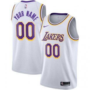 Los Angeles Lakers Custom Letter and Number Kits for Association Jersey Material Vinyl
