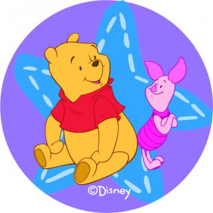 Disney Piglet Logo 14 decal sticker