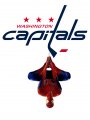 Washington Capitals Spider Man Logo Sticker Heat Transfer