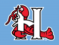 Hickory Crawdads 2016-Pres Jersey Logo 2 decal sticker