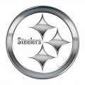 Pittsburgh Steelers Silver Logo Sticker Heat Transfer