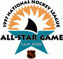 NHL All-Star Game 1996-1997 Logo decal sticker
