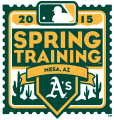 Oakland Athletics 2015 Event Logo Sticker Heat Transfer