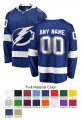 Tampa Bay Lightning Custom Letter and Number Kits for Home Jersey Material Twill