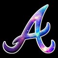 Galaxy Atlanta Braves Logo decal sticker