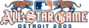 MLB All-Star Game 2005 Wordmark Logo decal sticker