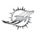 Miami Dolphins Silver Logo decal sticker