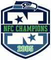 Seattle Seahawks 2005 Champion Logo Sticker Heat Transfer