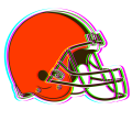 Phantom Cleveland Browns logo decal sticker