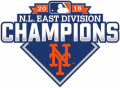 New York Mets 2015 Champion Logo Sticker Heat Transfer