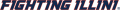 Illinois Fighting Illini 2014-Pres Wordmark Logo 05 Sticker Heat Transfer