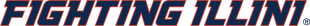 Illinois Fighting Illini 2014-Pres Wordmark Logo 05 decal sticker