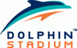 Miami Dolphins 2006-2009 Stadium Logo Sticker Heat Transfer