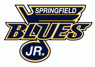 Springfield Junior Blues 2005 06-2014 15 Primary Logo Sticker Heat Transfer