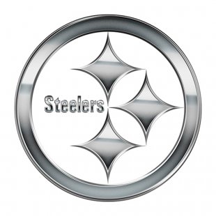 Pittsburgh Steelers Silver Logo decal sticker