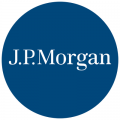 J.P. Morgan brand logo 01 Sticker Heat Transfer