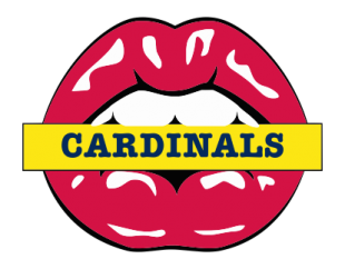 St. Louis Cardinals Lips Logo Sticker Heat Transfer