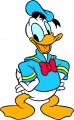 Donald Duck Logo 38 decal sticker