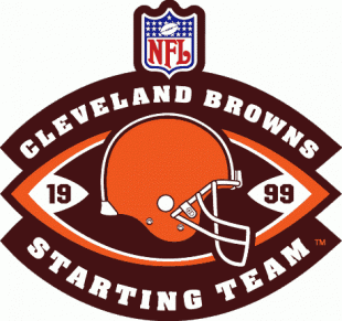 Cleveland Browns 1999 Special Event Logo 01 decal sticker