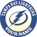 Tampa Bay Lightning Customized Logo Sticker Heat Transfer