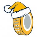 Buffalo Sabres Hockey ball Christmas hat logo decal sticker
