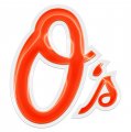 Baltimore Orioles Crystal Logo Sticker Heat Transfer