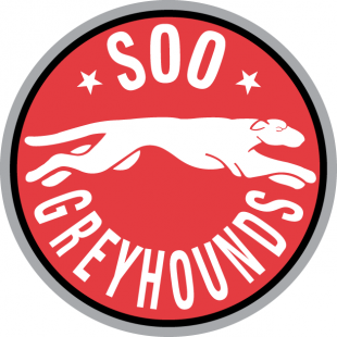 Sault Ste. Marie Greyhounds 1999 00-2008 09 Primary Logo Sticker Heat Transfer