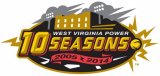 West Virginia Power 2014 Anniversary Logo decal sticker