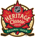 NHL Heritage Classic 2019-2020 Logo Sticker Heat Transfer