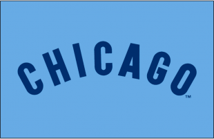 Chicago Cubs 1976-1977 Jersey Logo Sticker Heat Transfer