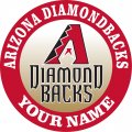 Arizona Diamondbacks Customized Logo decal sticker