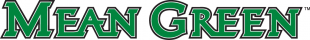North Texas Mean Green 2005-Pres Wordmark Logo 04 decal sticker