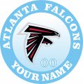 Atlanta Falcons Customized Logo Sticker Heat Transfer