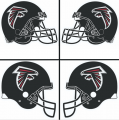 Atlanta Falcons Helmet Logo Sticker Heat Transfer