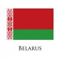 Belarus flag logo decal sticker