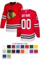 Chicago Blackhawks Custom Letter and Number Kits for Home Jersey Material Twill
