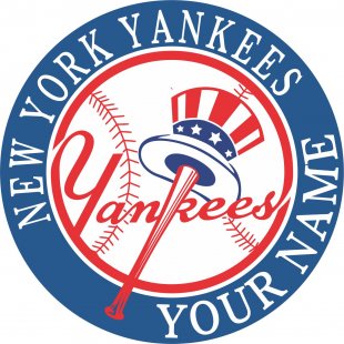 New York Yankees Customized Logo Sticker Heat Transfer