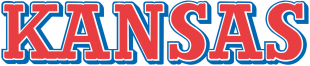 Kansas Jayhawks 1989-2001 Wordmark Logo decal sticker