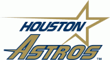 Houston Astros 1994-1999 Wordmark Logo 02 decal sticker