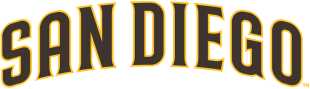 San Diego Padres 2020-Pres Wordmark Logo 01 decal sticker