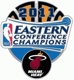 Miami Heat 2010-2011 Champion Logo Sticker Heat Transfer