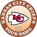Kansas City Chiefs Customized Logo decal sticker