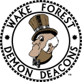 Wake Forest Demon Deacons 1968-1992 Primary Logo Sticker Heat Transfer