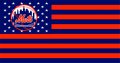 New York Mets Flag001 logo Sticker Heat Transfer
